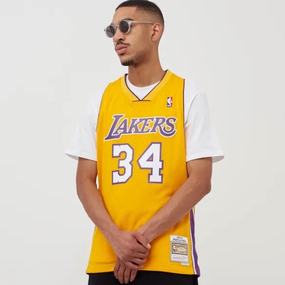 Shaquille O’Neal LA Lakers Mitchell & Ness HWC Swingman Jersey - Picture 4 of 6